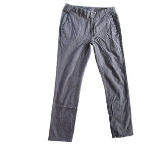 Bonobos Skinny Chino Pants Size 32 X 30 Navy Birdseye